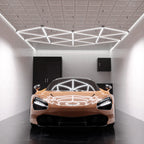 Heart-Shaped Modern LED Car Garage Light with Hanging Kit - Cool White