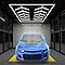 12-Arrow Shape Ultra-Bright LED Ceiling Light – 42,240 Lumens for Warehouses & Gyms