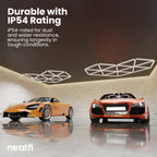 Heart-Shaped Modern LED Car Garage Light with Hanging Kit - Cool White