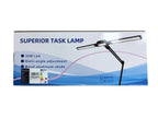 44" Pro LED Desk Lamp with Clamp – 3000 Lumens, CRI 95, Dimmable, 3 Color Modes, Black