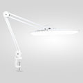 20” Wide Head LED Desk Lamp with Clamp – 2200 Lumens Task Light for Home Office & Crafts, White