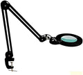 5” Wide Lens, 8-Diopter,  1,200 Lumens LED Magnifying Lamp – Adjustable Light Modes, Black
