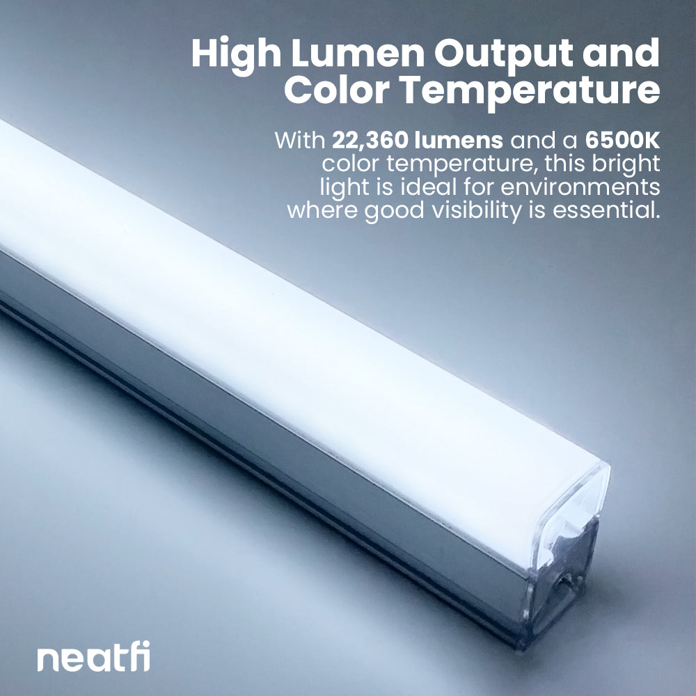 Heart-Shaped 22,360 Lumens LED Car Ceiling Light for Auto Shops, Salons & Gyms, Cool White