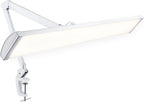 Pro 4500 Lumens 50W LED Desk Lamp with Clamp, CRI 95, CCT, White