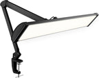 Pro 2300 Lumens LED Desk Lamp, Clamp, CRI 95, 24-Inch Head, CCT, Black