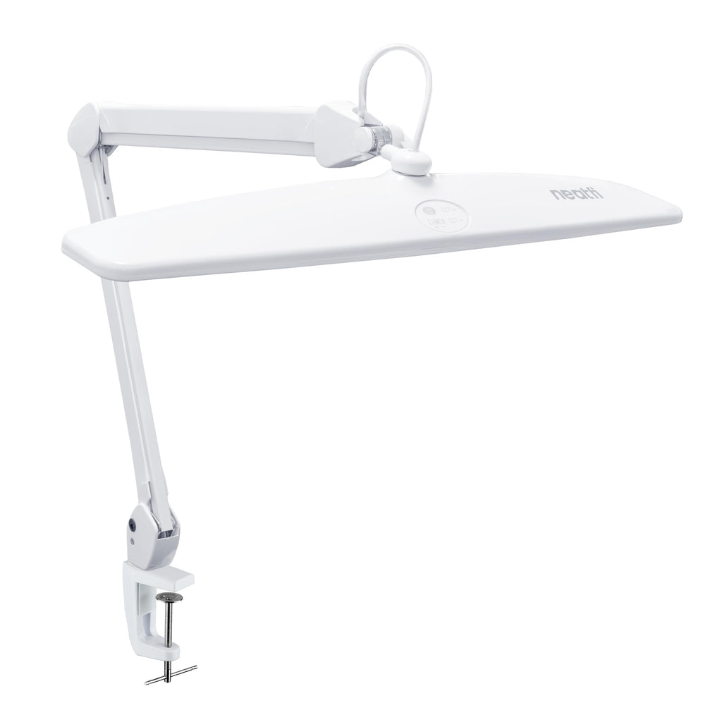 Elite Pro LED Desk Lamp with Clamp, 24W, CRI 95, Dimmable, CCT, White