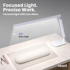 Professional Pro LED Task Lamp, 20W, CRI 95, Stepless Dimming, White