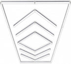 42,240 Lumens 384W, Layered Arrows LED Garage Light, Close-to-Ceiling, Cool White
