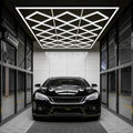 74,800 Lumens LED Garage Light, 23 Diamond Grids, Close-to-Ceiling, Cool White