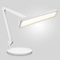 2500 Lumens LED Desk Lamp with Base – 22" Wide Shade, 5 Color Modes for Nails & Crafts, White