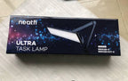 3500 Lumens LED Desk Lamp – 26” Ultra-Wide Shade, Non-Flickering Task Light with Clamp, Black