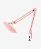 20” Wide Head LED Desk Lamp with Clamp – 2200 Lumens Task Light for Home Office & Crafts, Rose Gold