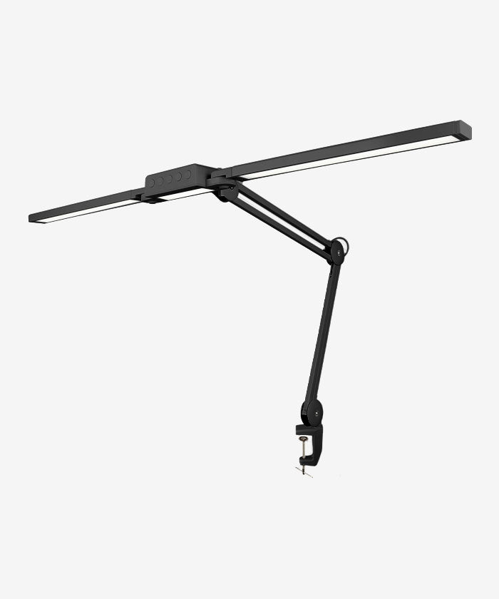 41" Pro LED Task Lamp with Clamp – 3000 Lumens, CRI 95, Dimmable, 3 Color Modes, Black