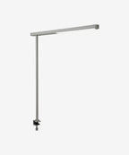 Lampe de bureau LED Premium 38", 5200 lumens – Lumière ultra-lumineuse, à pince, 40W, température de couleur 4000K, tête réglable – Idéale pour le bureau à domicile et l'étude – Grise