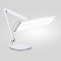 3500 Lumens LED Desk Lamp – 26” Ultra-Wide Shade, Non-Flickering Task Light with Base, White