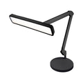 2500 Lumens LED Desk Lamp with Base – 22" Wide Shade, 5 Color Modes for Nails & Crafts, Black