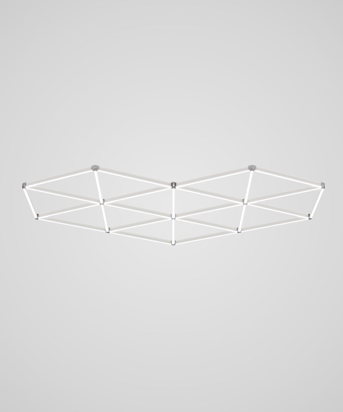 Heart-Shaped 22,360 Lumens LED Car Ceiling Light for Auto Shops, Salons & Gyms, Cool White