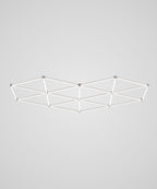 Heart-Shaped 22,360 Lumens LED Car Ceiling Light for Auto Shops, Salons & Gyms, Cool White