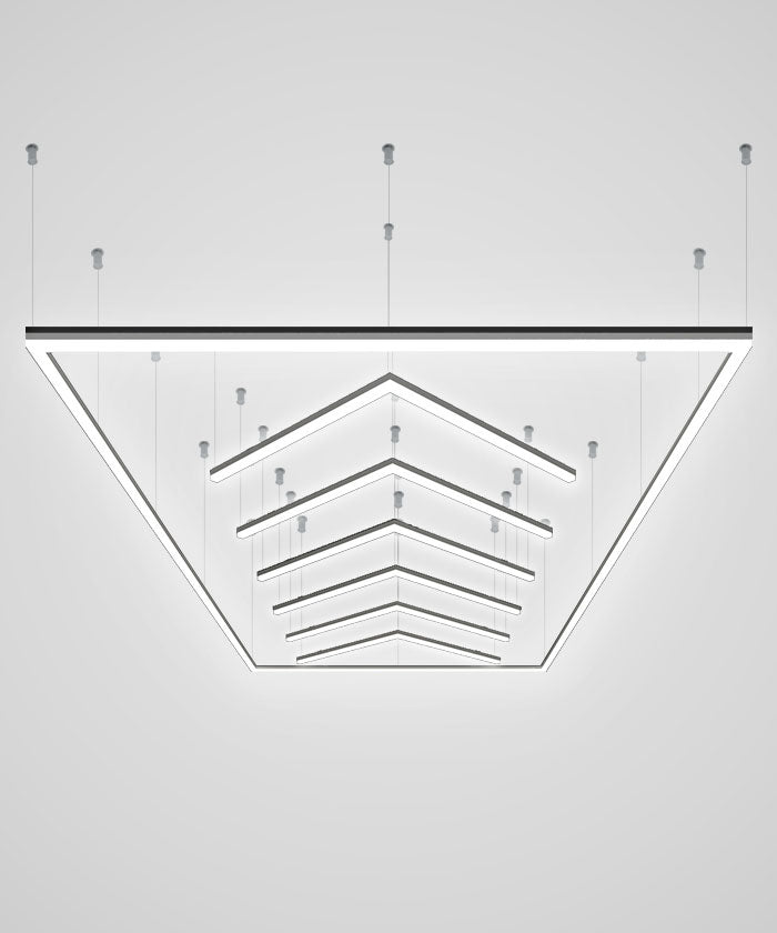 6 Arrow Shape LED Lighting with Hanging Kit