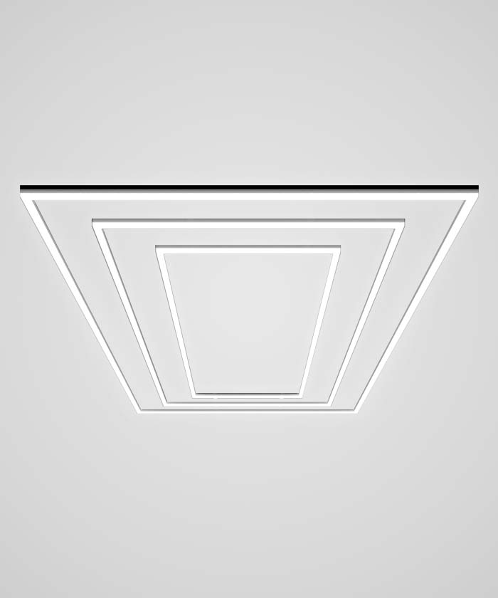 3 Rectangular Ceiling LED Car Garage Light 